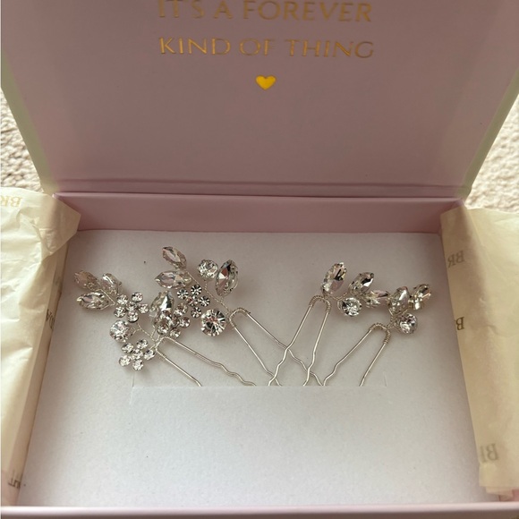 Jay & Kay Bridal Hair Pins - Silver (NOT USED) - Picture 1 of 1
